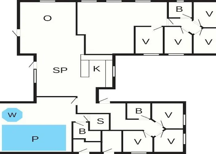 20 Person In Vaeggerlose Feriehus *